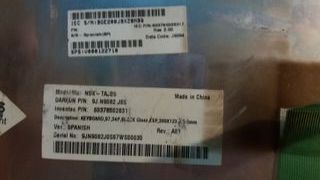 Teclado Toshiba Satellite A300