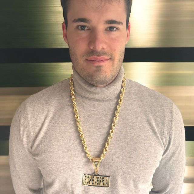 Collar Cordón Salomónico 12.00 mm Oro 18 Kilates