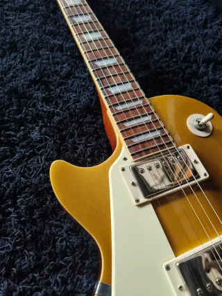 Epiphone zurda gold top standard left-handed