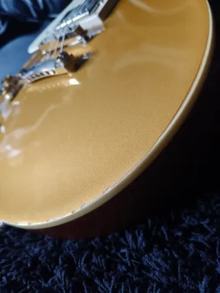 Epiphone zurda gold top standard left-handed