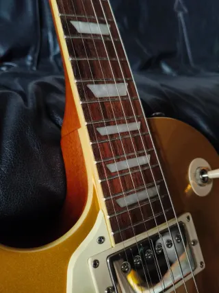 Epiphone zurda gold top standard left-handed