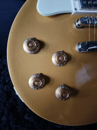 Epiphone zurda gold top standard left-handed