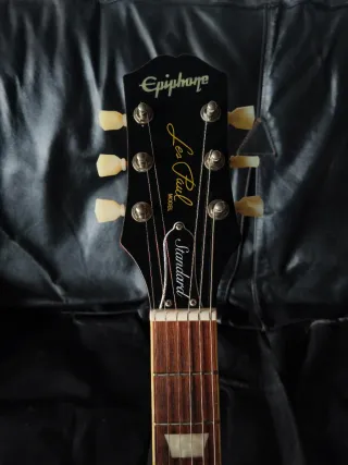 Epiphone zurda gold top standard left-handed