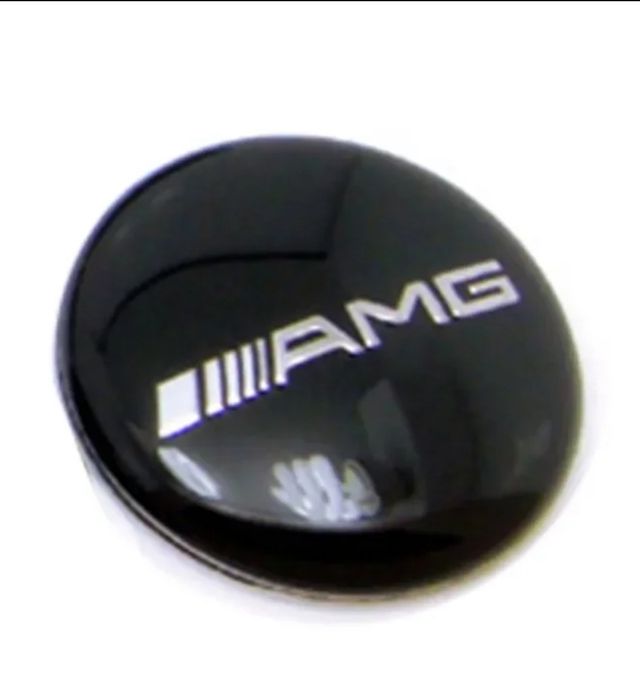 Emblema Pomo palanca cambio Mercedes AMG NUEVO