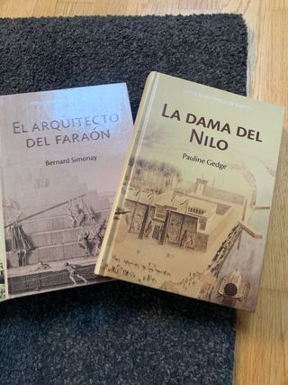 lote novelas históricas de egipto