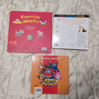 libros infantiles con y sin sonido 