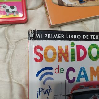 libros infantiles con y sin sonido 