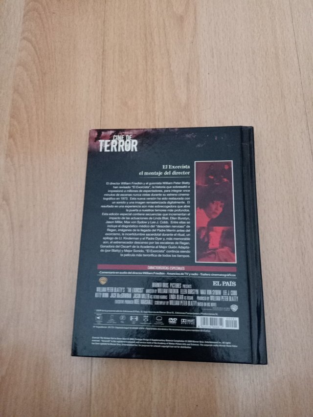 el exorcista el montaje del director ,libro + DVD