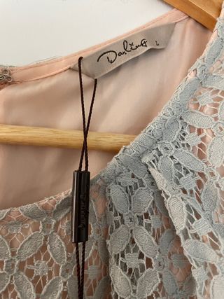 Vestido fiesta nuevo guipur L