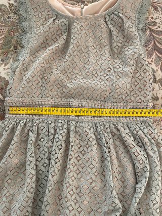 Vestido fiesta nuevo guipur L