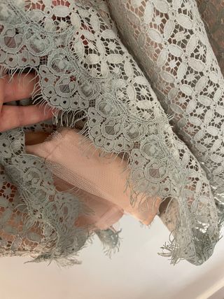 Vestido fiesta nuevo guipur L