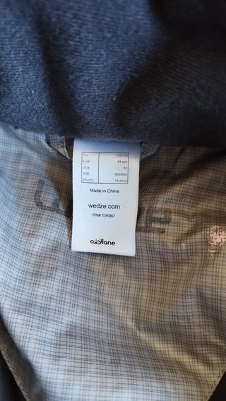 cazadora acolchada decathlon