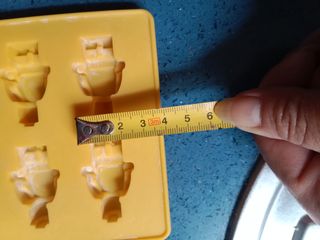 molde silicona legos