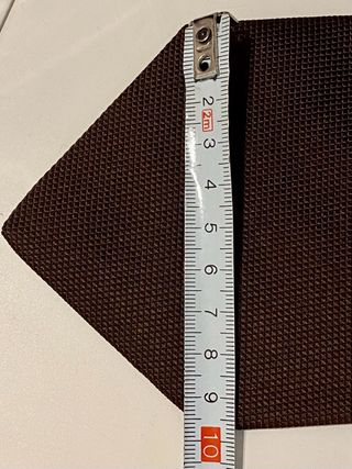 Corbata italiana 100% seda marrón chocolate