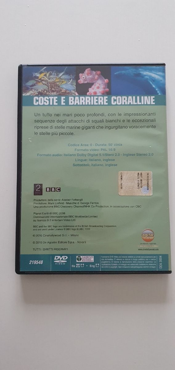 Dvd lo spettacolo della natura