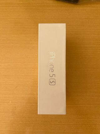 Caja original iPhone 5s