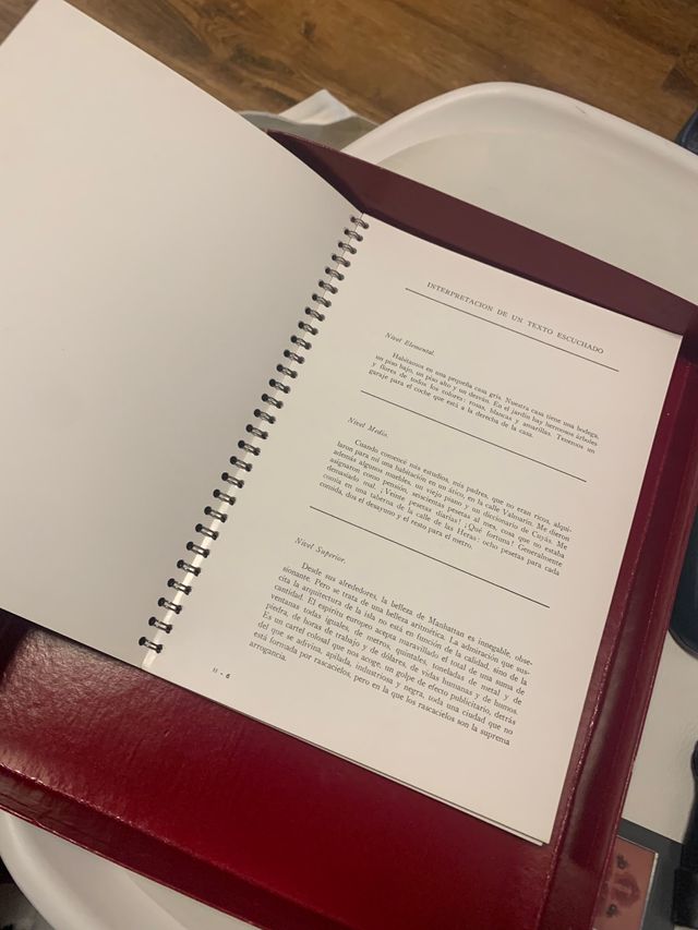 Test para el examen de la afasia. TEA ediciones