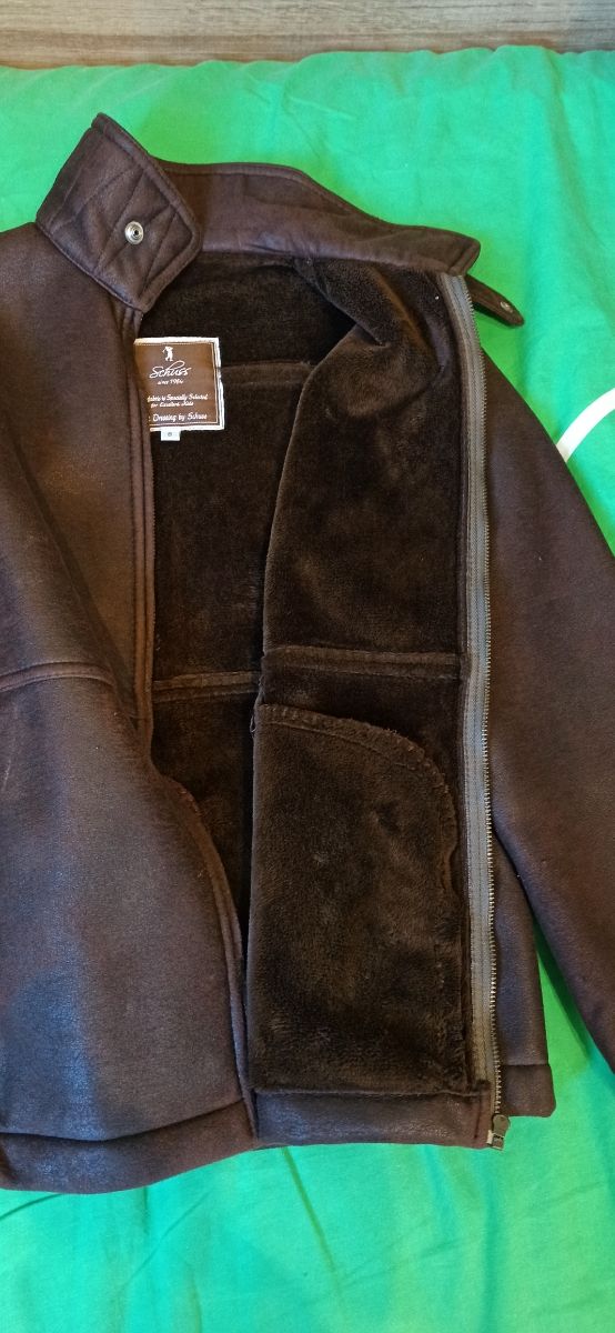 Chaqueta piel girada Schuss talla 8 años