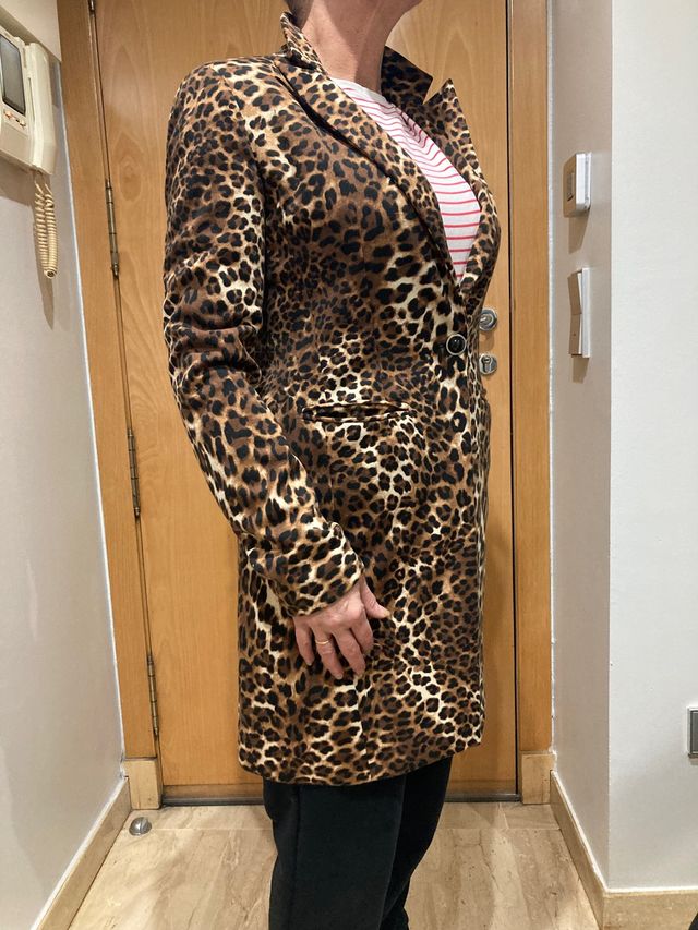 abrigo italiano hace talla 42 europea