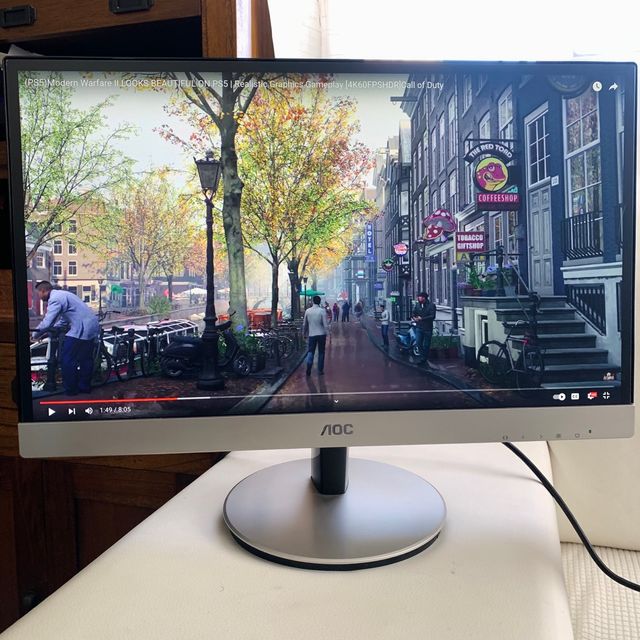 Pareja de Monitores AOC 215LM00040 21" de segunda mano por 60 EUR en El