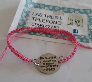 pulsera para esa tata tan especial