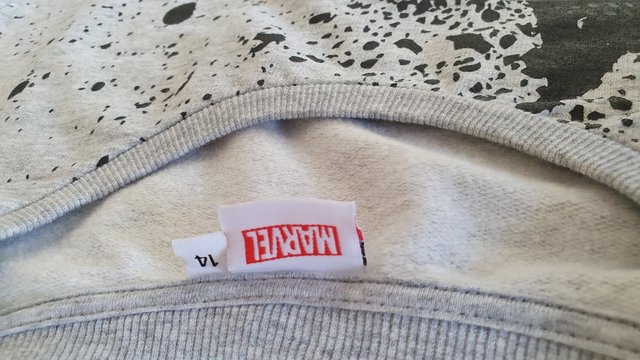 SUDADERA"MARVEL" T/14 AÑOS