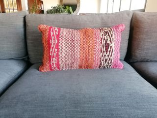 cojín étnico artesano