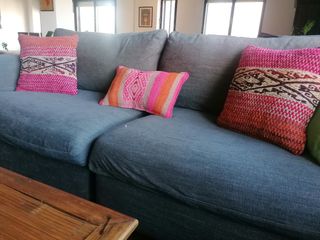 cojín étnico artesano