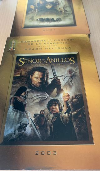 El señor de los anillos trilogia dvd