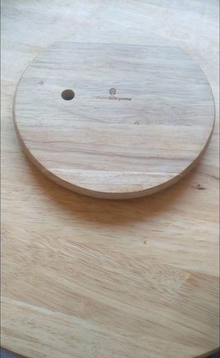 Mesa de madera maciza vintage de diseño