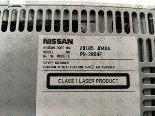 28185JD40A RADIO CD ORIGINAL NISSAN QASHQAI +2 I