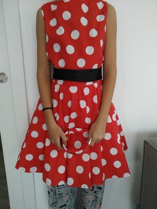 disfraz vestido T12