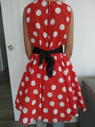 disfraz vestido T12