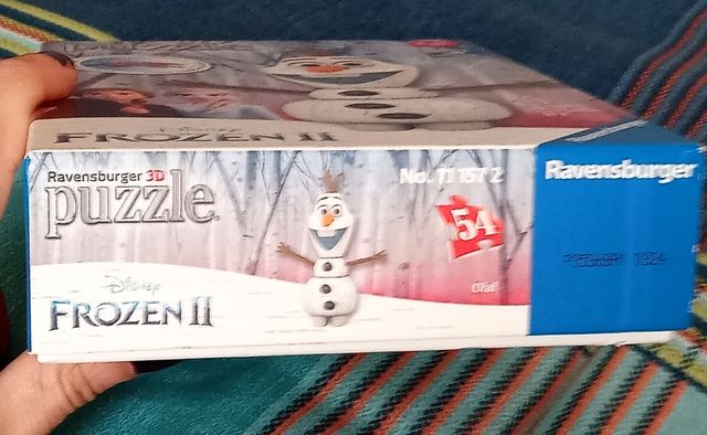 puzzle 3D Olaf. 54 piezas