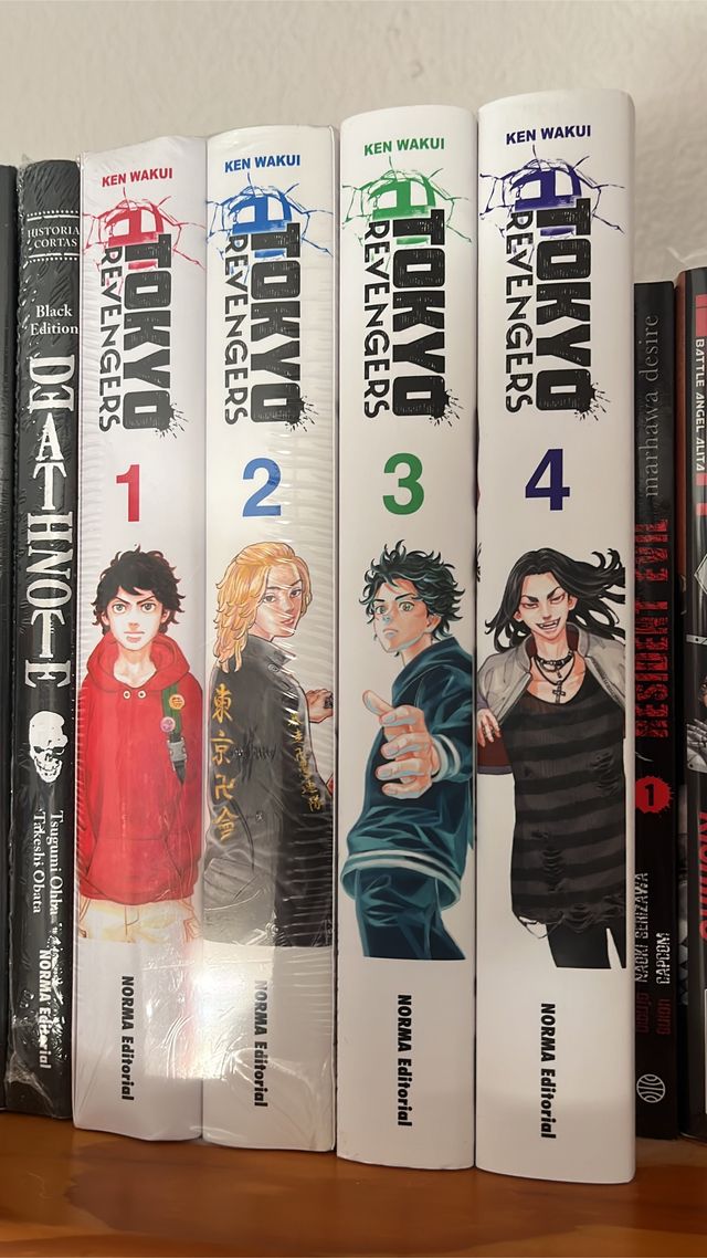 MANGA TOKYO REVENGERS 1, 2, 3 y 4