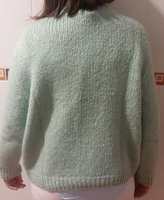 Jersey Lana color menta
