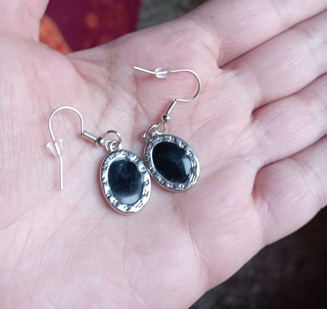 Set collana girocollo con orecchini puro acciaio