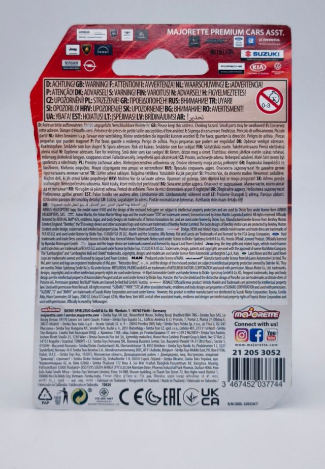 JAGUAR F-TYPE R REF. 293B-3 MAJORETTE PREMIUM CARS