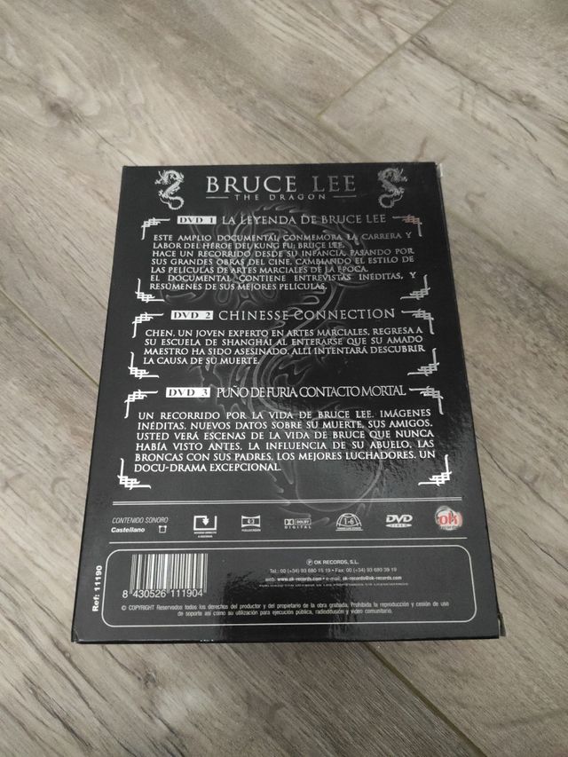 Dvd de Bruce Lee The Dragon