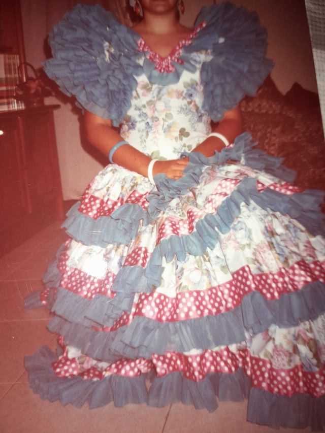 Traje sevillana/flamenca