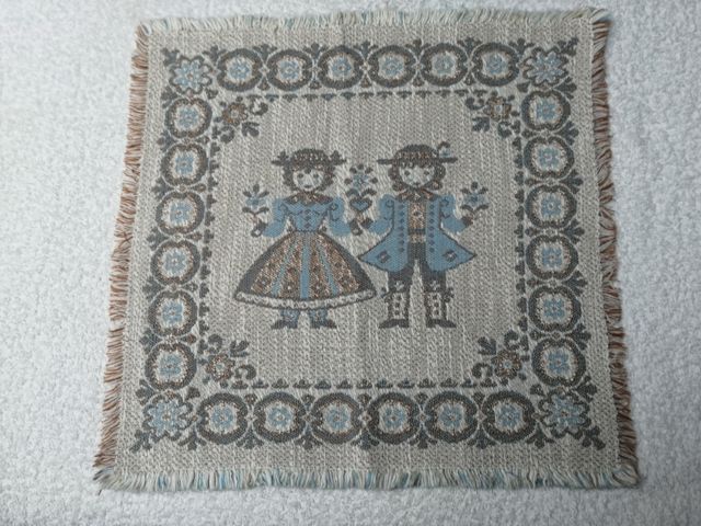 Centrotavola quadrato stile Montagna