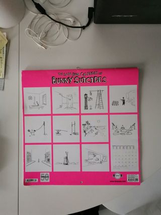 The 2010 Calendar of Bunny suicides di Andy Riley