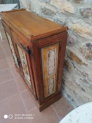 mueble antiguo. Cristóbal Colón.