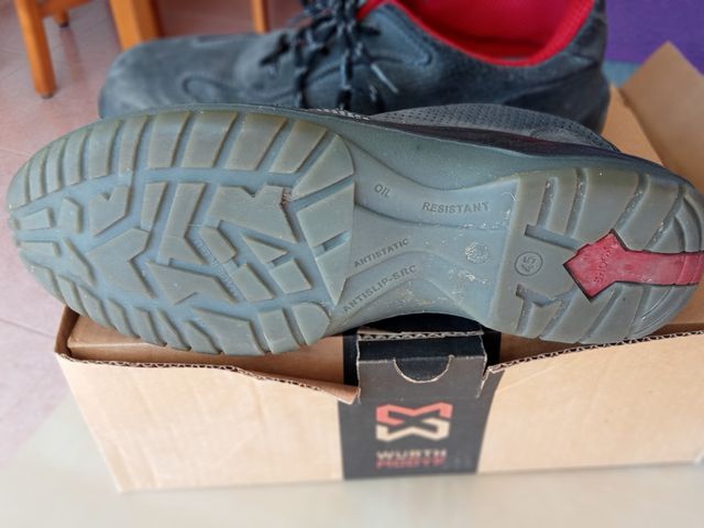 zapatos de seguridad talla 45