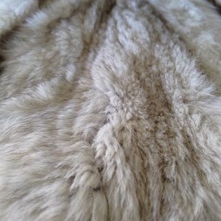 Chaquetón de mujer de piel de zorro del Canadá 