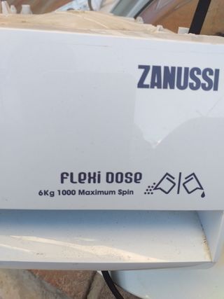 Despiece de lavadora ZANUSSI 6kg