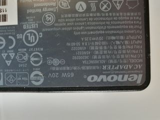 cargador lenovo original.