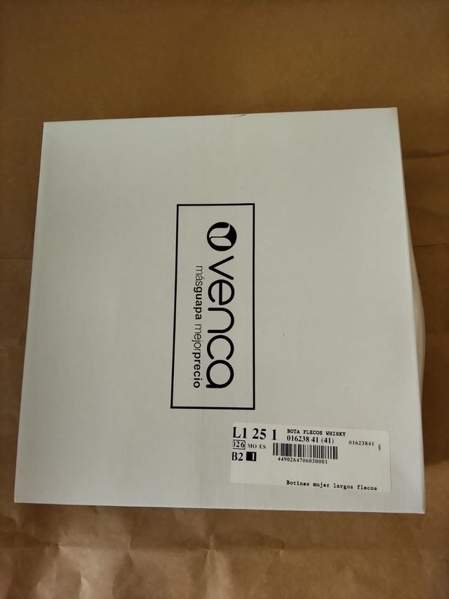 Botines mujer flecos T 41 SIN ESTRENAR