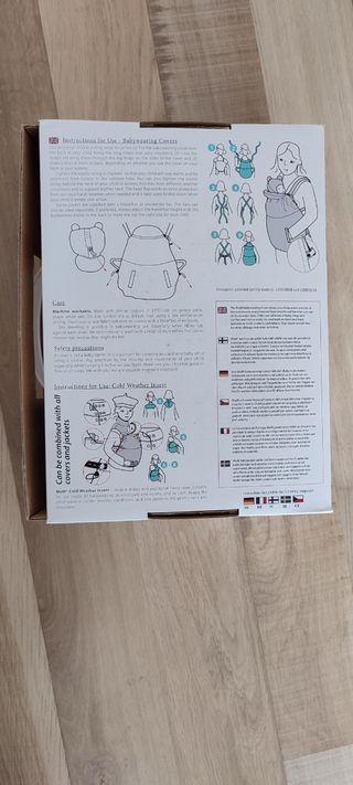 Abrigo para mochila de bebé 