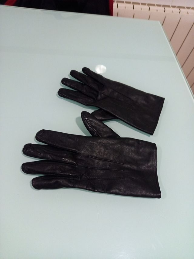 Guantes de piel